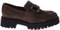 piedinudi dames mocassin 25971103pn taupe