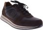 MEPHISTO greg heren sneaker  greg dark brown zijaanzicht