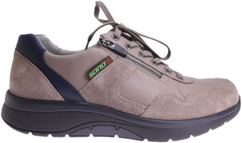 MEPHISTO sano heren sneaker  sano amory warmgrey adviesprijs €260 nu aan €208