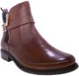 rieker dames enkellaars z495922 brown zijaanzicht