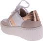 GABOR dames sneaker 23.203.20 nappa latte f achteraanzicht