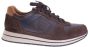 MEPHISTO greg heren sneaker  greg dark brown
