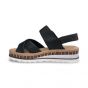 rieker sandaal v795101 france-zwart 