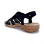 rieker sandaal 6087500 morokko-zwart