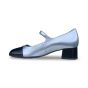 gabor lage schoen 51.371.61 satin-silber-zwart-f 