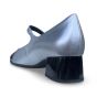 gabor lage schoen 51.371.61 satin-silber-zwart-f