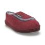 schawos pantoffel 20724 bordo grau voor dames