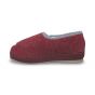 schawos dames pantoffel20724 bordo grau 