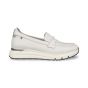 dorking dames mocassind9047inla serena indios blanco plata