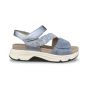 rollingsoft dames sandaal6688216 rollingsoft denim metal blue