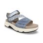 rollingsoft sandaal 6688216 rollingsoft denim metal blue voor dames