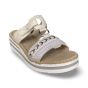 rieker slipper vo2m660 aleria beige gold f voor dames