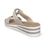 rieker dames slippervo2m660 aleria beige gold f