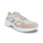 dlsport sneaker 654001 velour sheer chic bianco voor dames