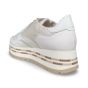 dlsport dames sneaker654405 sun bianco chic bianco