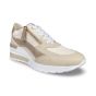 dlsport sneaker 657702 alpina beige goffry panna voor dames