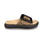 gabor dames slipper63.751.32 leopard natur zwart f