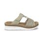 rieker dames slipperv124352 santiago schilf salbei f