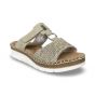 rieker slipper v124352 santiago schilf salbei f voor dames