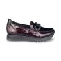 rieker dames mocassin 4905135 lagro bordeaux h adviesprijs €80 nu aan €64