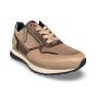 gabor sneaker 76.378.34 velour nappa noce bronce h adviesprijs €135 nu aan €108