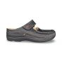 wolky dames pantoffel 0622770000 roll slipper printed black adviesprijs €139 nu aan €125