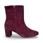 gabor dames enkellaars 75.701.15 dreamvelour mulberry g adviesprijs €135 nu aan €108