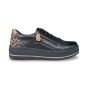 remonte dames sneaker d1c0104 odeon zwart braun g adviesprijs €90 nu aan €72