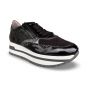 dlsport sneaker 673002 gloss nero peler nero adviesprijs €199 nu aan €159