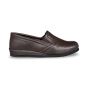 rohde heren pantoffel 640271 viborg leder bruin g adviesprijs €89 nu aan €80