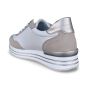 remonte dames sneaker d133181 morelia perl wit offwhite g maat 41  achteraanzicht