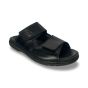 rieker heren slipper 2559000 clarino nero g maat 43  zijaanzicht