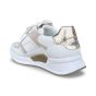 rollingsoft dames sneaker 8685852 rollingsoft wit oasi platino maat 37.5  achteraanzicht