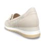 gabor dames mocassin 83.471.42 raffia oak latte f achteraanzicht