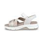 rollingsoft dames sandaal 8688261 rollingsoft beige oasi offwhite binnenaanzicht