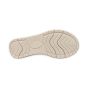 rollingsoft dames sandaal 8688261 rollingsoft beige oasi offwhite zoolaanzicht