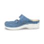 wolky dames pantoffel 0622736804 roll leather atlantic blue binnenaanzicht