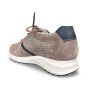 mephisto dino heren sneaker  dino perf warm grey achteraanzicht