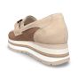 dlsport dames mocassin 697903 dore beige achteraanzicht