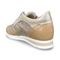 dlsport dames sneaker 699401 gloss beige achteraanzicht