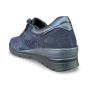 franken dames lage schoen 3014 blue achteraanzicht