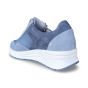 solidus dames sneaker 5950080815 karma blauw k maat 37  achteraanzicht