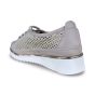 xsa dames sneaker e22m9702taupe taupte maat 39  achteraanzicht