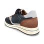mephisto gilford heren sneaker  gilford blue achteraanzicht