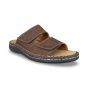 helix heren slipper 82011j9 maron maat 43  zijaanzicht