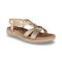 andreaconti sandaal 15410040305 rosegold voor dames
