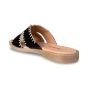 remonte dames slipper d364502 suede zwart f maat 39  achteraanzicht