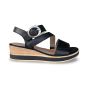 remonte dames sandaal d646600 lugano zwart f maat 38 