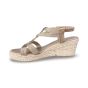 andreaconti dames sandaal 1541033176 champagne maat 39  binnenaanzicht