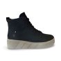 rieker dames hoge schoen w056100 durango zwart
